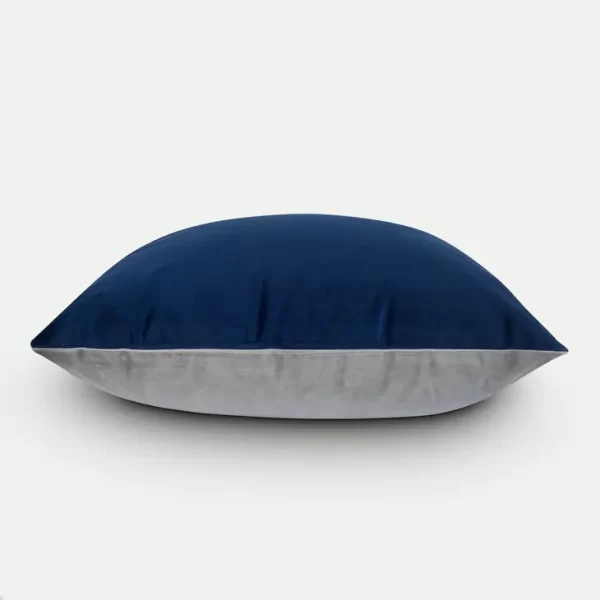 Reversible Cushion with infill Navy full