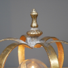 Rustic Gold Metal Crown Light - Battery Powered - Image 3